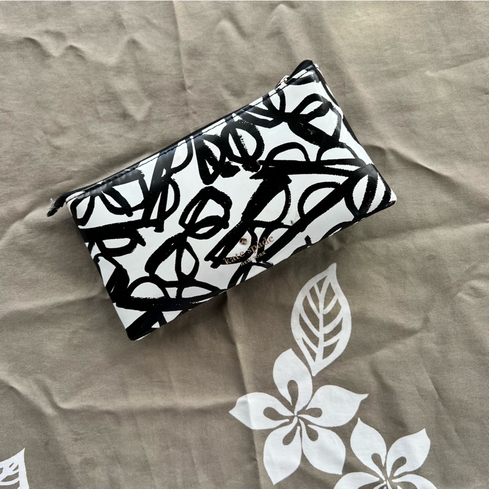 Kate Spade Literary Glasses Small Zippered Purse